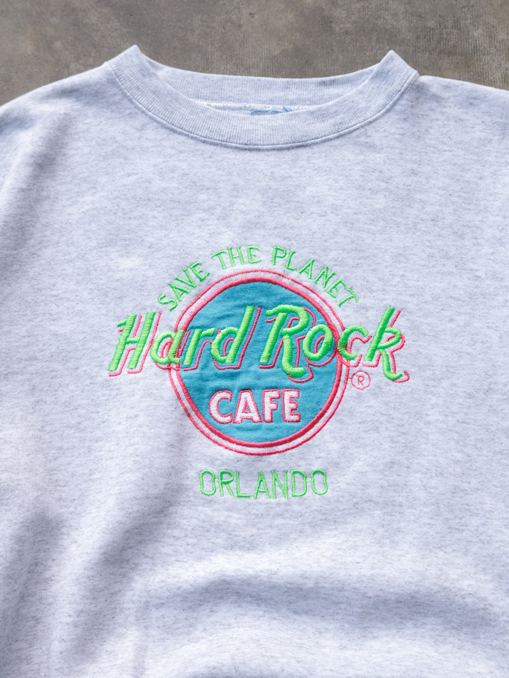 Vintage Grey Hard Rock Cafe Orlando Sweatshirt (2XL)
