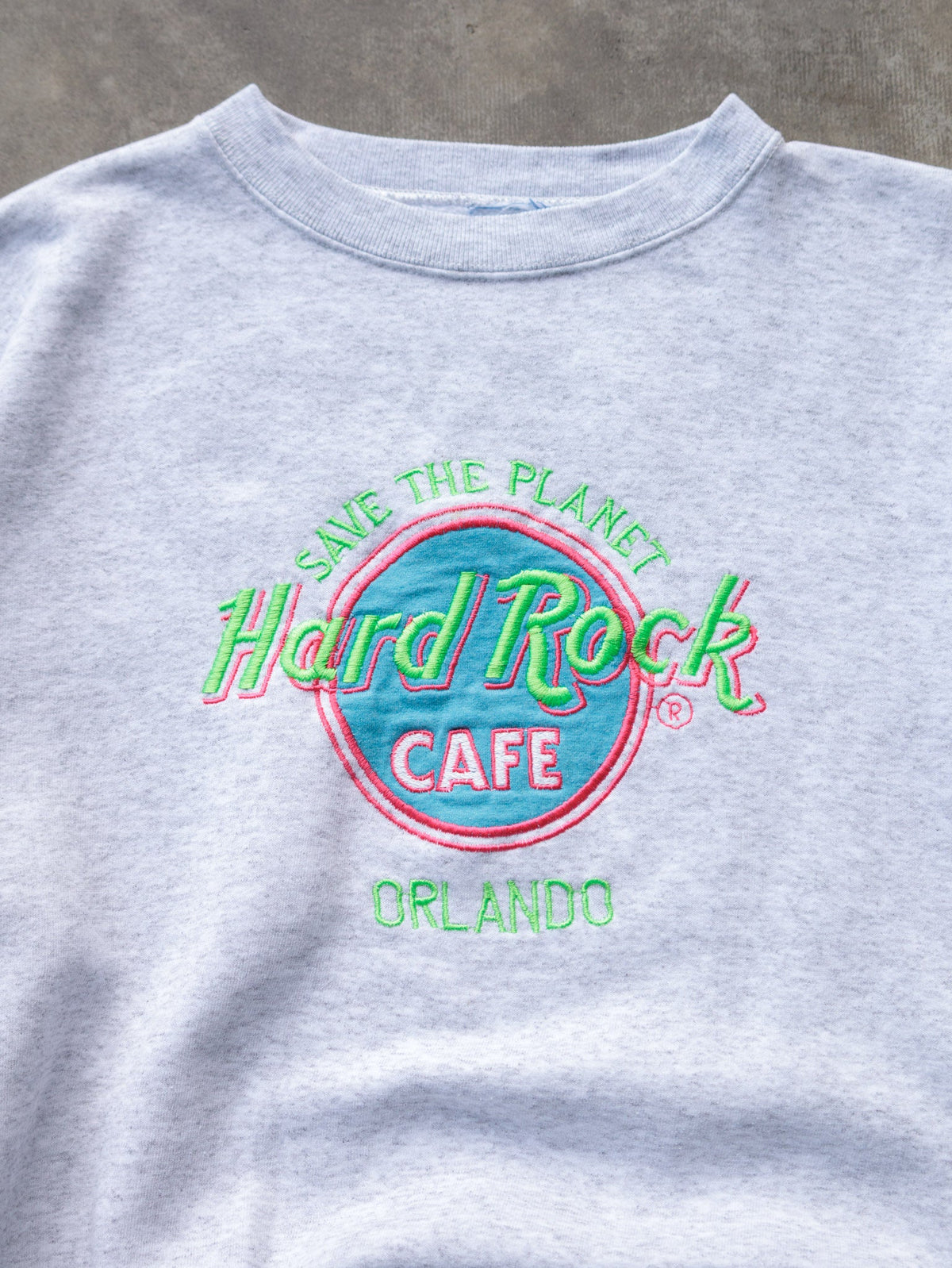 Vintage Grey Hard Rock Cafe Orlando Sweatshirt (2XL)