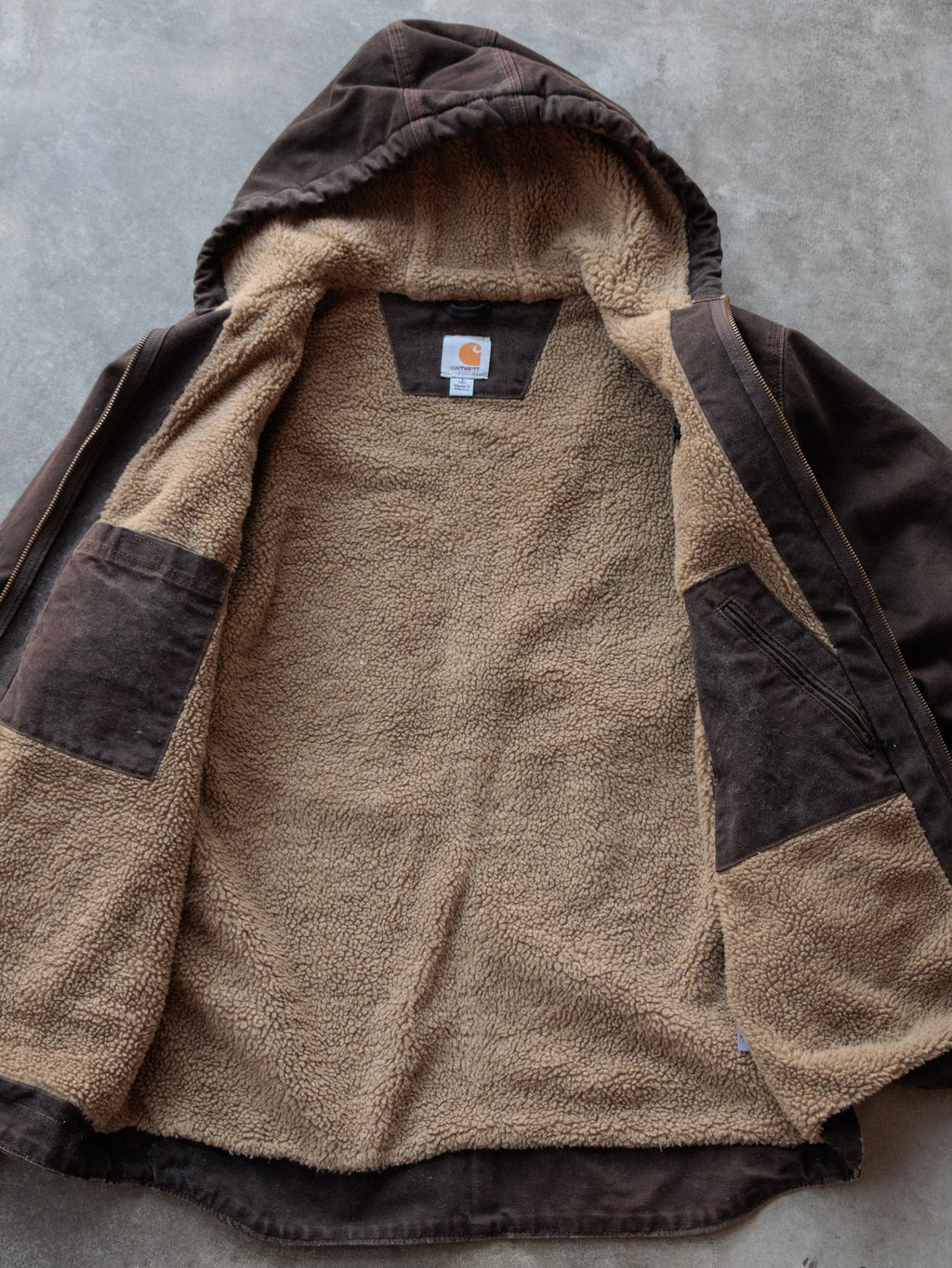 Carhartt J141 DKB 'Dark Brown' Sierra Jacket (L)