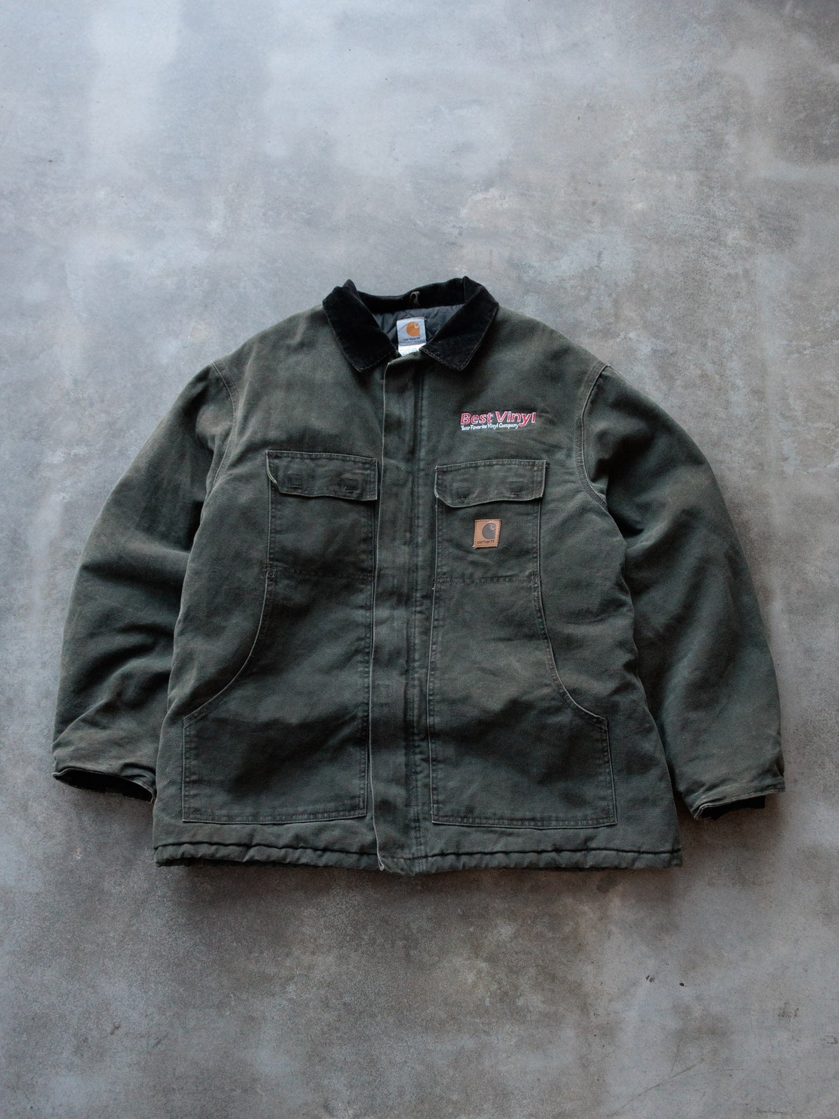 Vintage 2004 Carhartt C26 MOS 'Moss' Traditional Coat (XL)