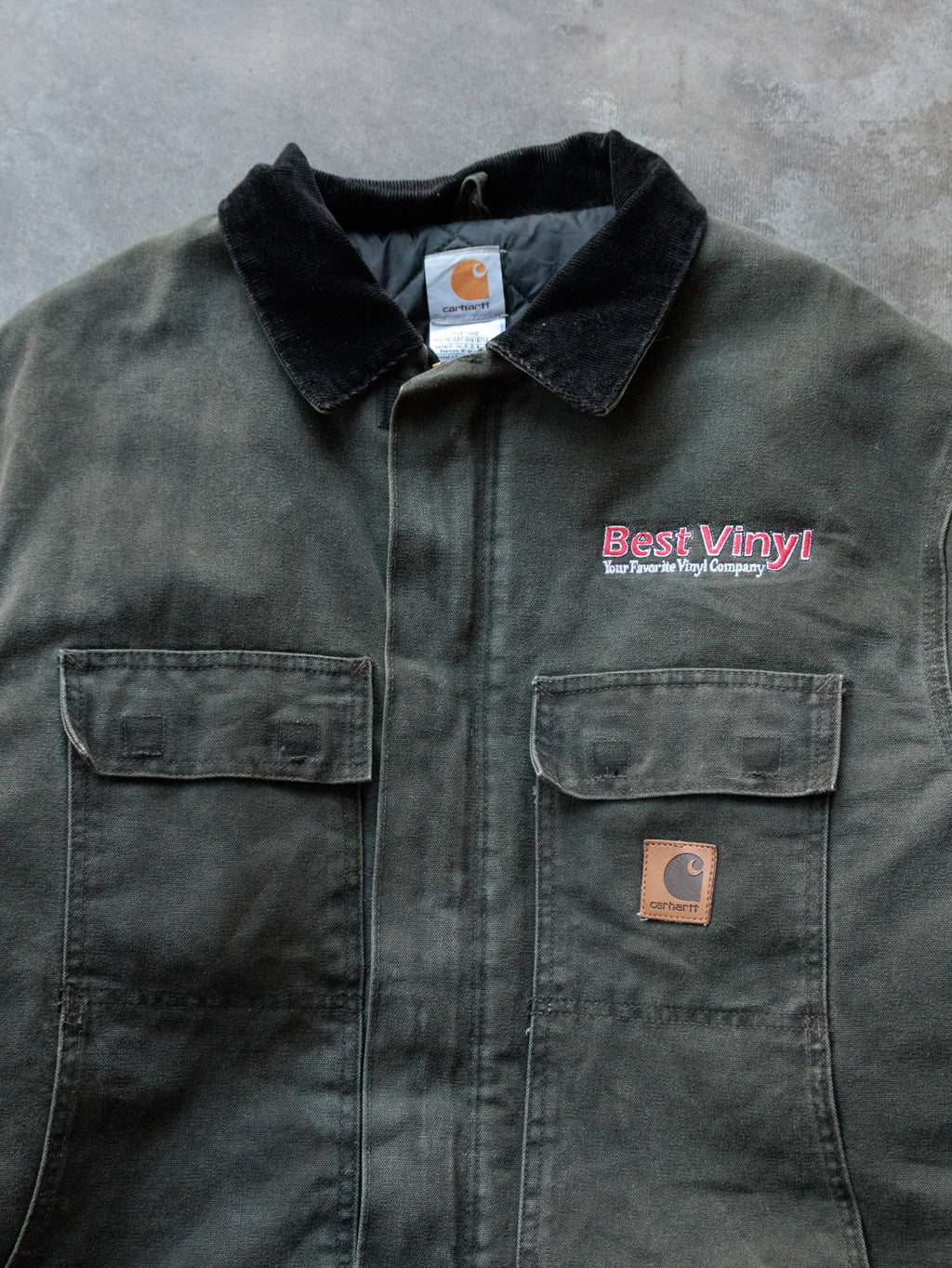 Vintage 2004 Carhartt C26 MOS 'Moss' Traditional Coat (XL)