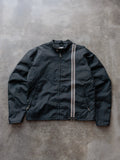 Vintage Black Harley-Davidson Cafe Racer Jacket (L)