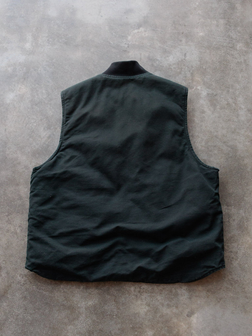 Vintage Black Carhartt Duck Vest (XL)