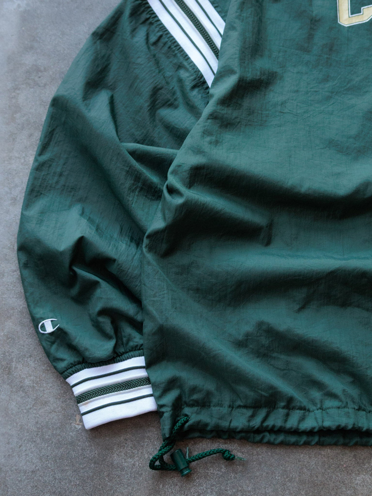 Vintage 90s Green Champion CSU Rams Windbreaker (S)