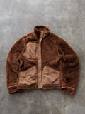 Vintage Brown Patagonia Reversible Fleece Jacket (Women's S)