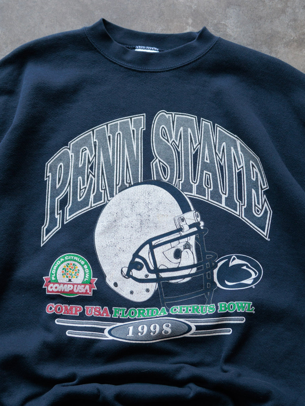 Vintage 1998 Navy Penn State Citrus Bowl Sweatshirt (2XL)