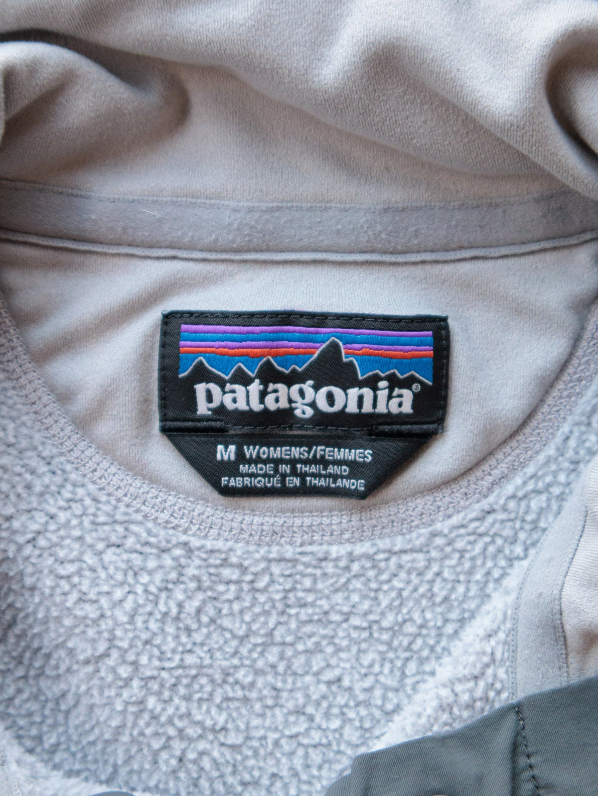 Vintage Grey Patagonia Snap-T Pullover (Women's M)