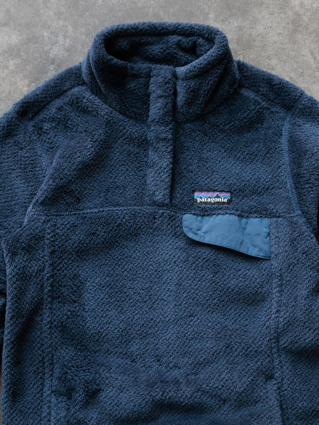 Navy Patagonia Re-Tool Snap-T Pullover (XS)