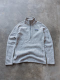 Grey Patagonia Better Sweater Quarter Zip (XS)