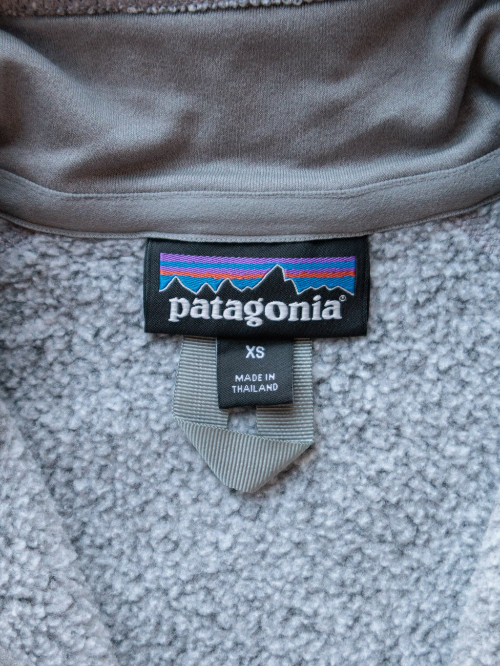 Grey Patagonia Better Sweater Quarter Zip (XS)