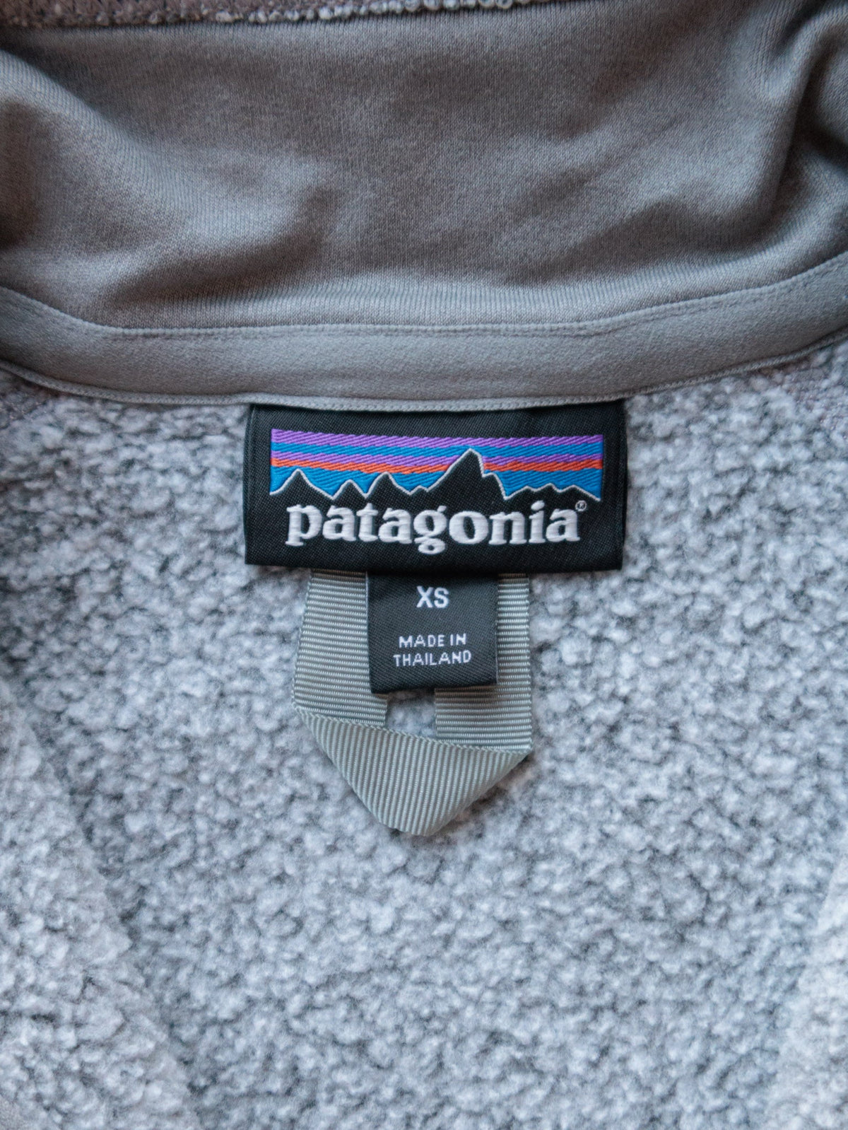 Grey Patagonia Better Sweater Quarter Zip (XS)