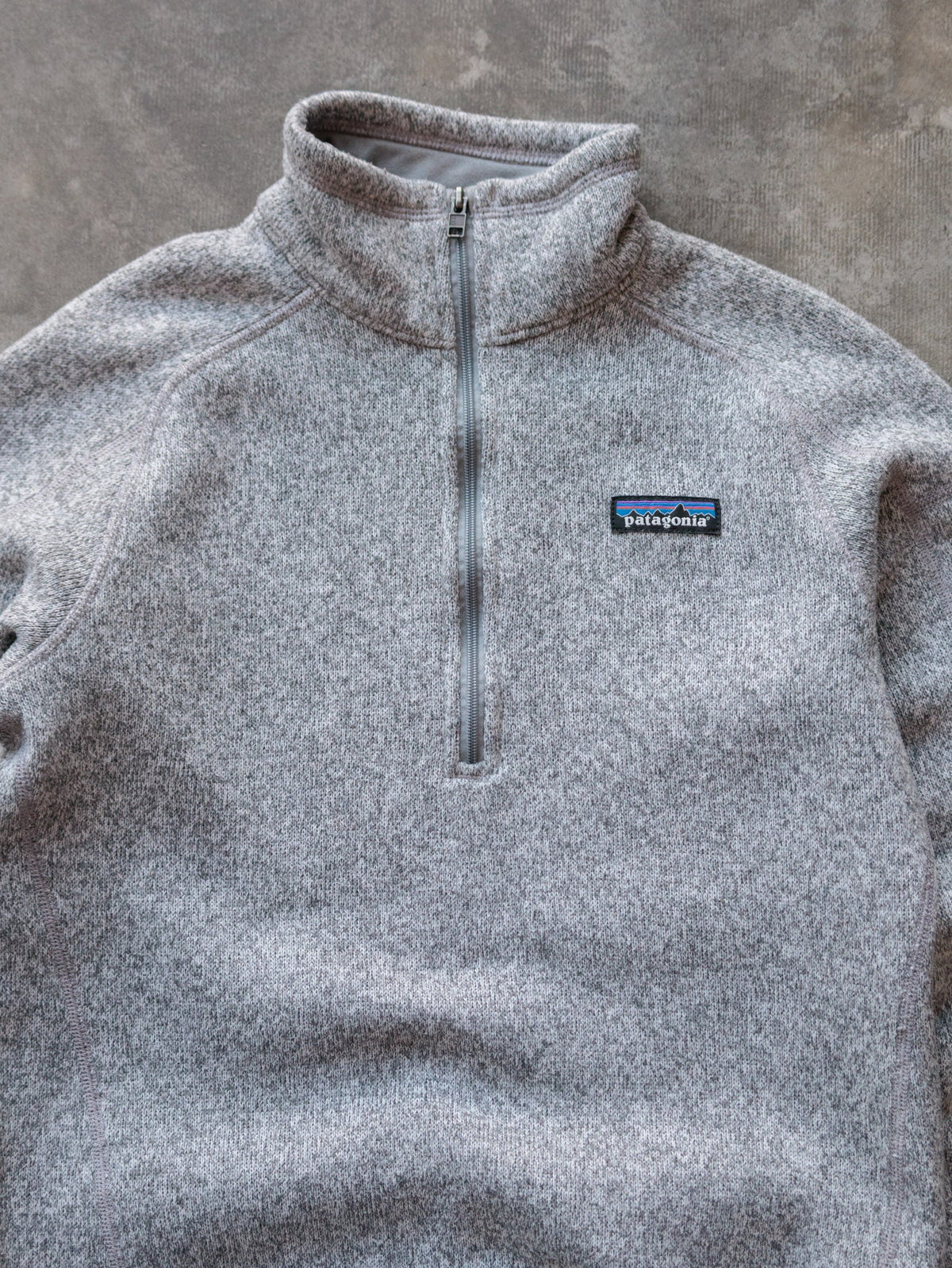 Grey Patagonia Better Sweater Quarter Zip (S)