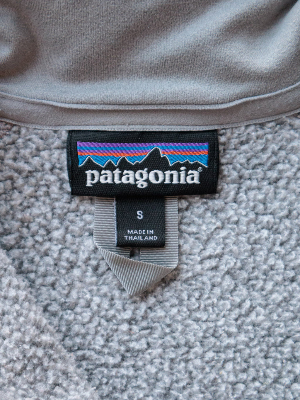 Grey Patagonia Better Sweater Quarter Zip (S)