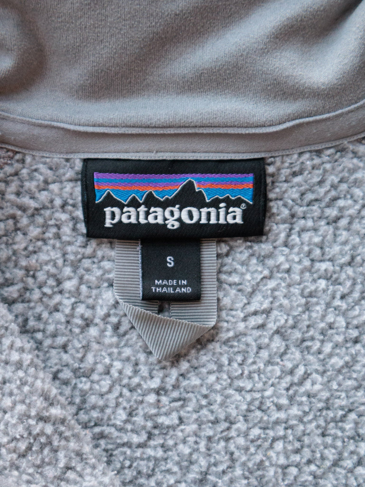 Grey Patagonia Better Sweater Quarter Zip (S)
