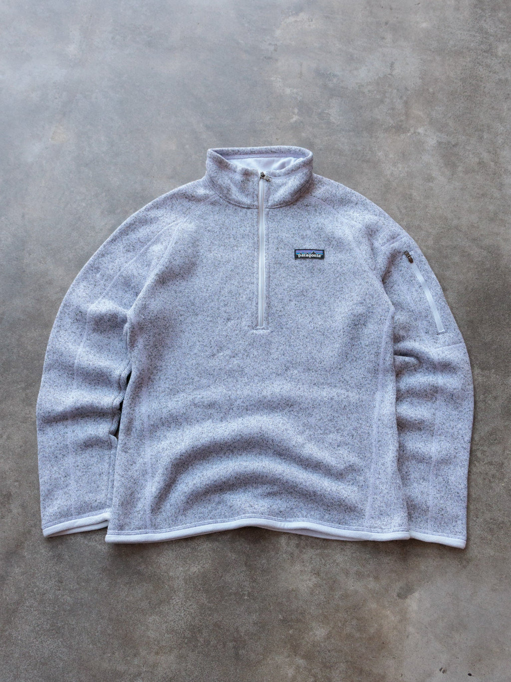 Vintage Grey Patagonia Better Sweater Quarter Zip (S)