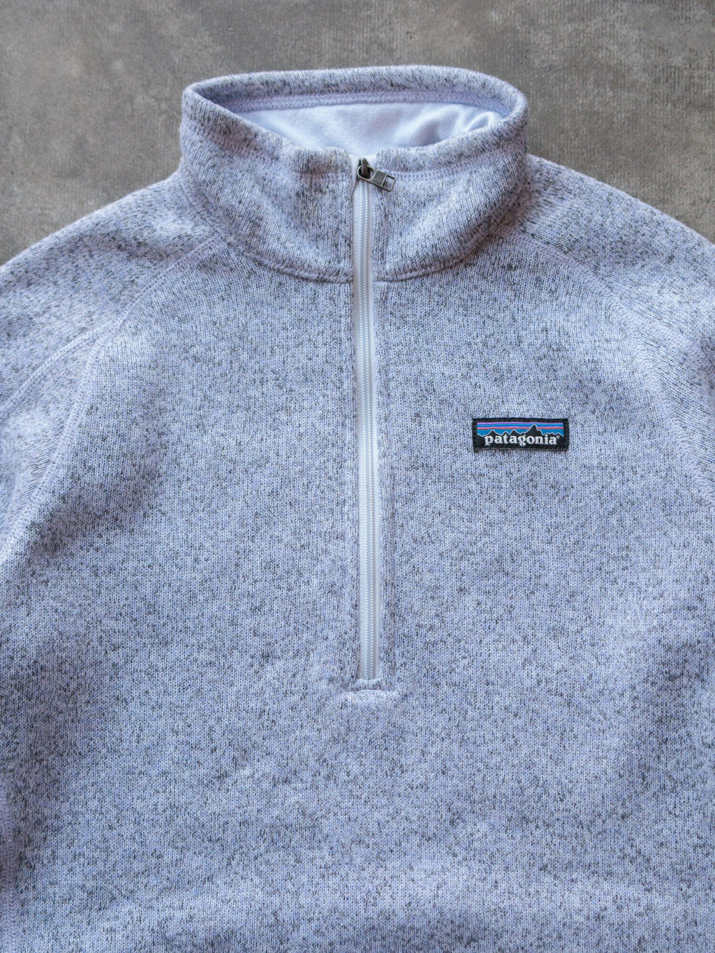 Vintage Grey Patagonia Better Sweater Quarter Zip (S)