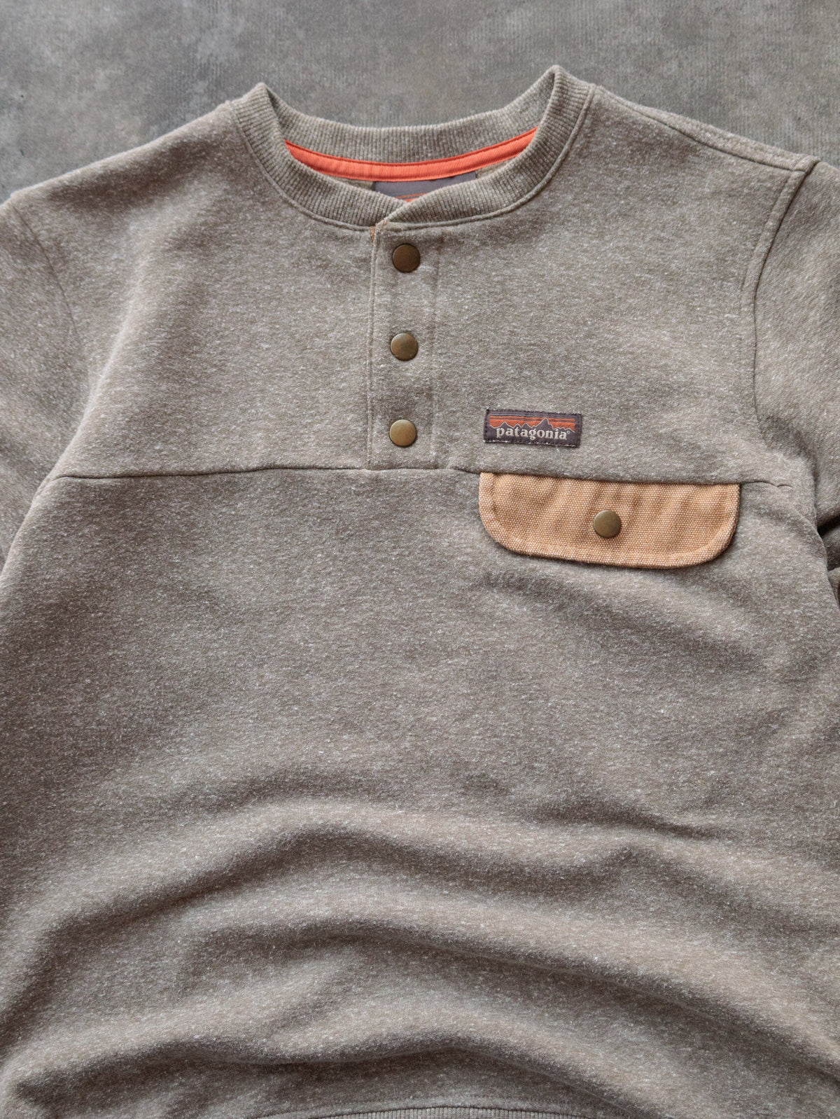 Brown Patagonia Fleece Sweatshirt (S)