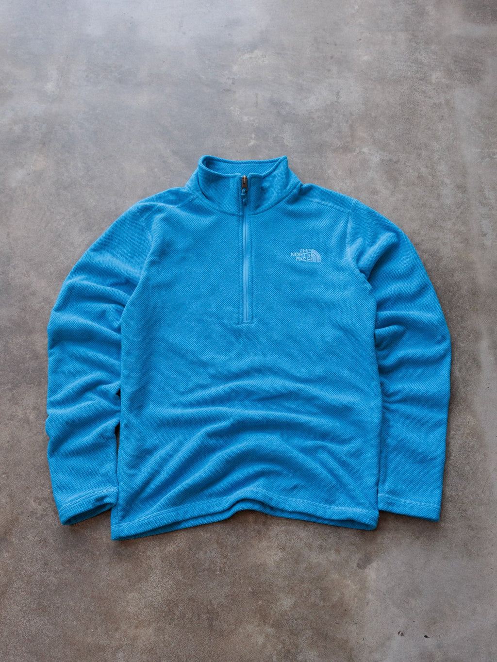 Vintage Blue The North Face Fleece Quarter Zip (S)