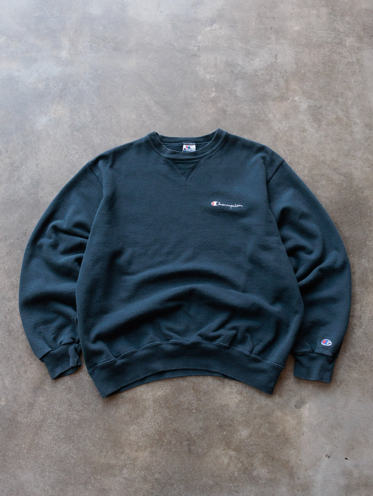 Vintage Navy Champion Sweatshirt (L)