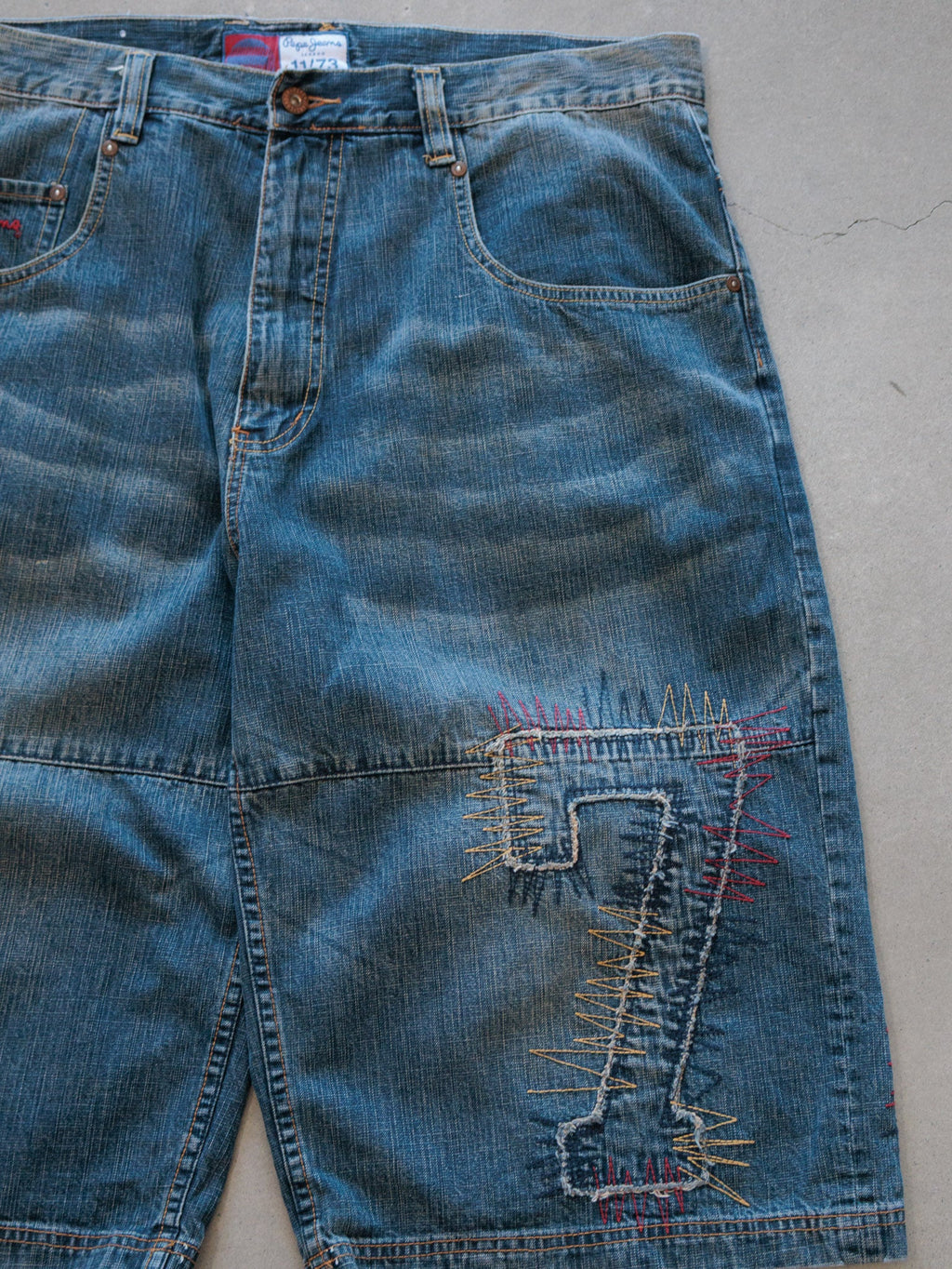 Vintage 00s Blue Pepe Jeans Denim Shorts (W38)
