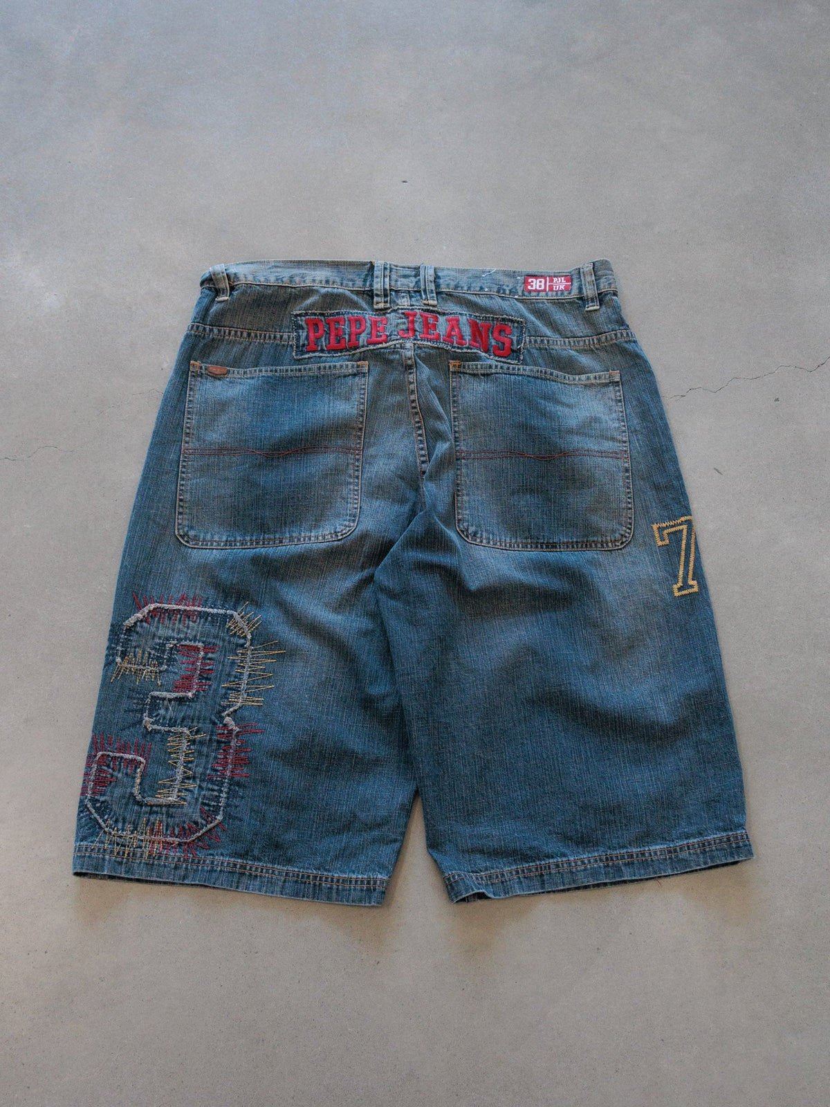 Vintage 00s Blue Pepe Jeans Denim Shorts (W38)