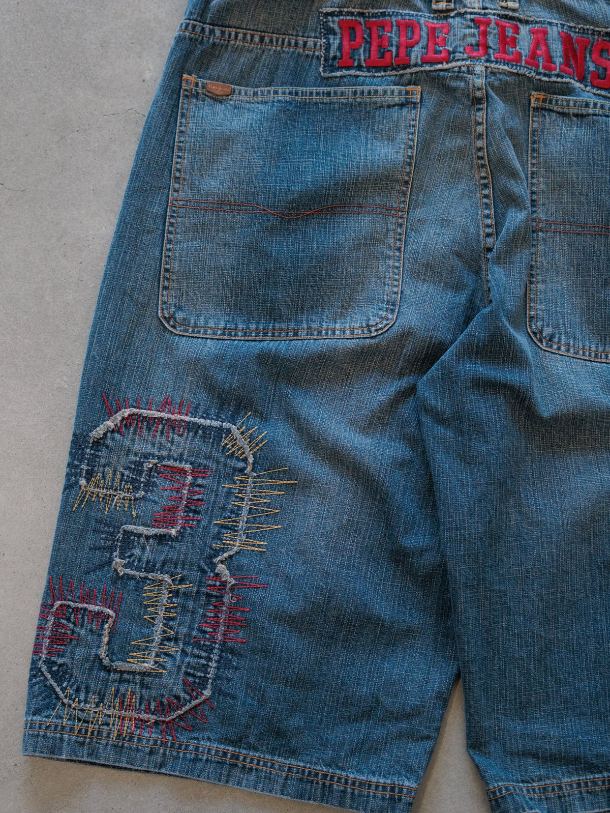 Vintage 00s Blue Pepe Jeans Denim Shorts (W38)