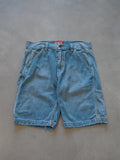 Vintage Blue Levi's Denim Carpenter Shorts (W32)