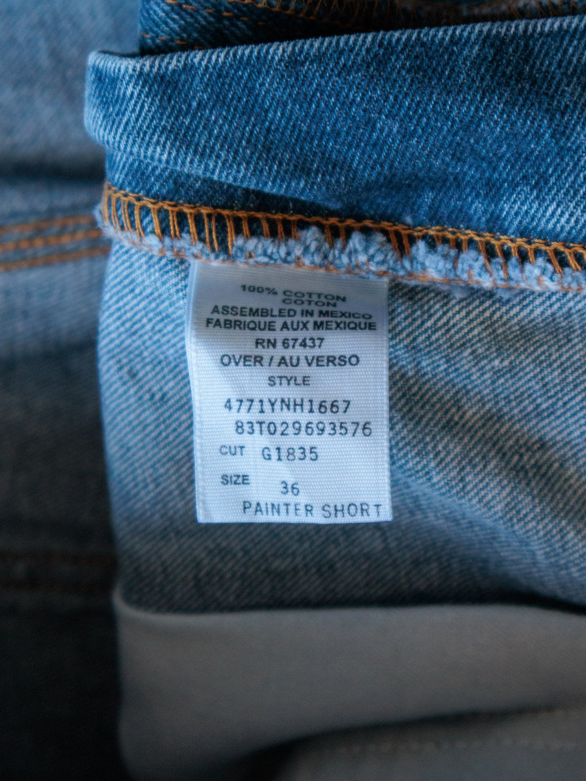 Vintage Polo Jeans Company Denim Carpenter Shorts (W36)