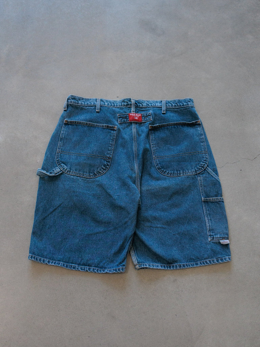 Vintage Polo Jeans Company Denim Carpenter Shorts (W36)