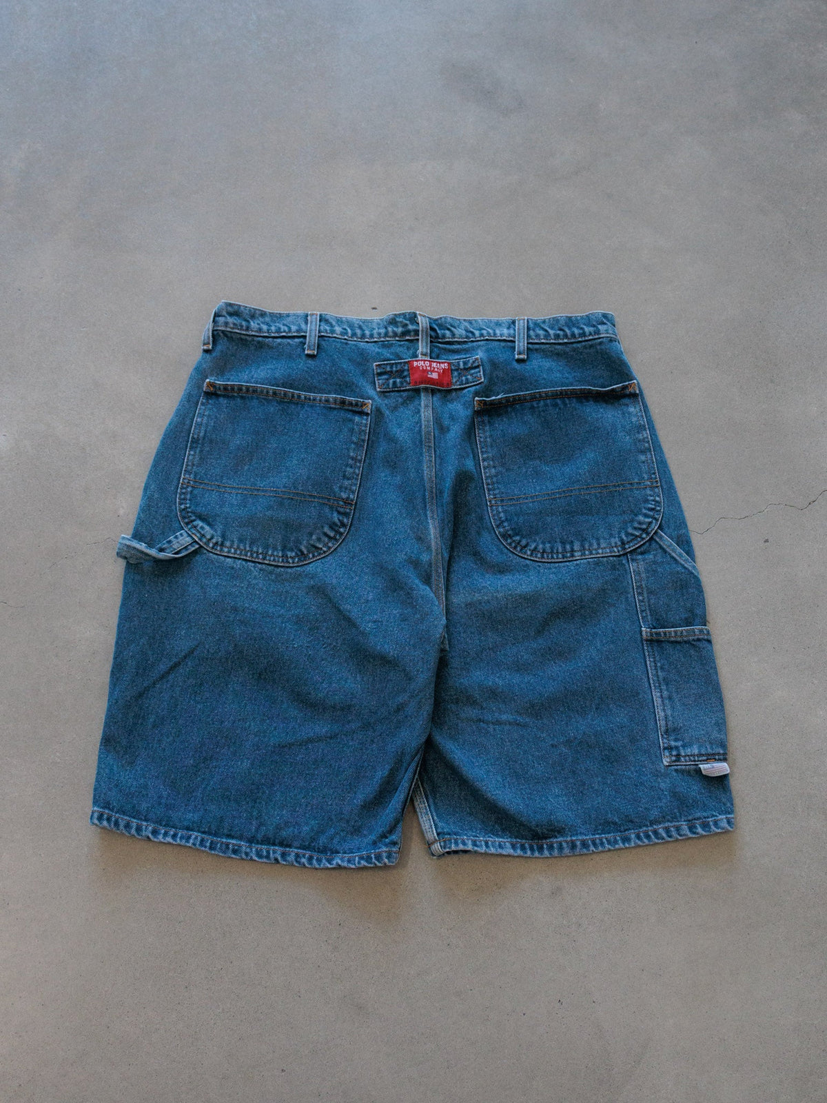 Vintage Polo Jeans Company Denim Carpenter Shorts (W36)