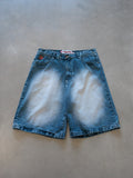 Vintage 00s Blue Akademiks Denim Shorts (W38)