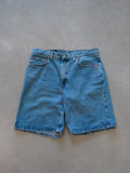 Vintage Blue Levi's 550 Denim Shorts (W34)