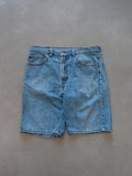 Vintage Blue Levi's 505 Denim Shorts (W34)