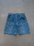 Vintage Blue Levi's 550 Denim Shorts (W36)