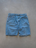 Vintage 00s Blue Levi's 505 Denim Shorts (W36)