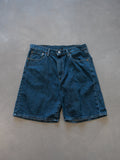 Vintage Blue Levi's 550 Denim Shorts (W34)
