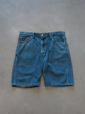 Vintage 00s Blue Levi's 505 Denim Shorts (W36)