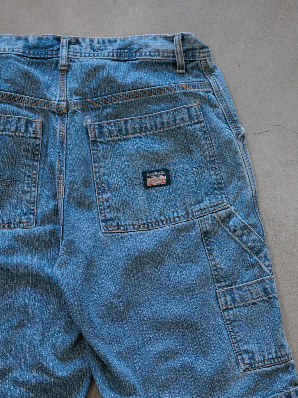Vintage 00s Blue Arizona Carpenter Shorts (W32)