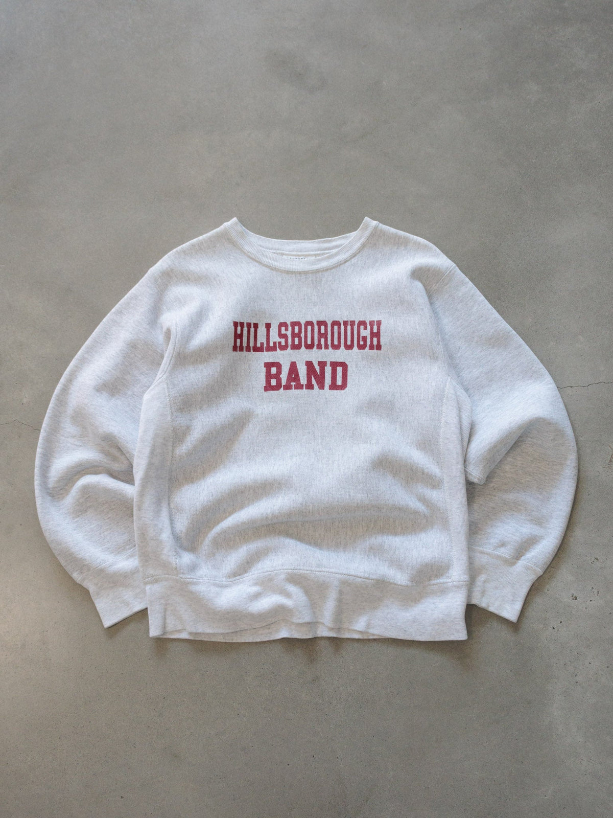Vintage 90s Grey Lee Hillsborough Band Sweatshirt (L)