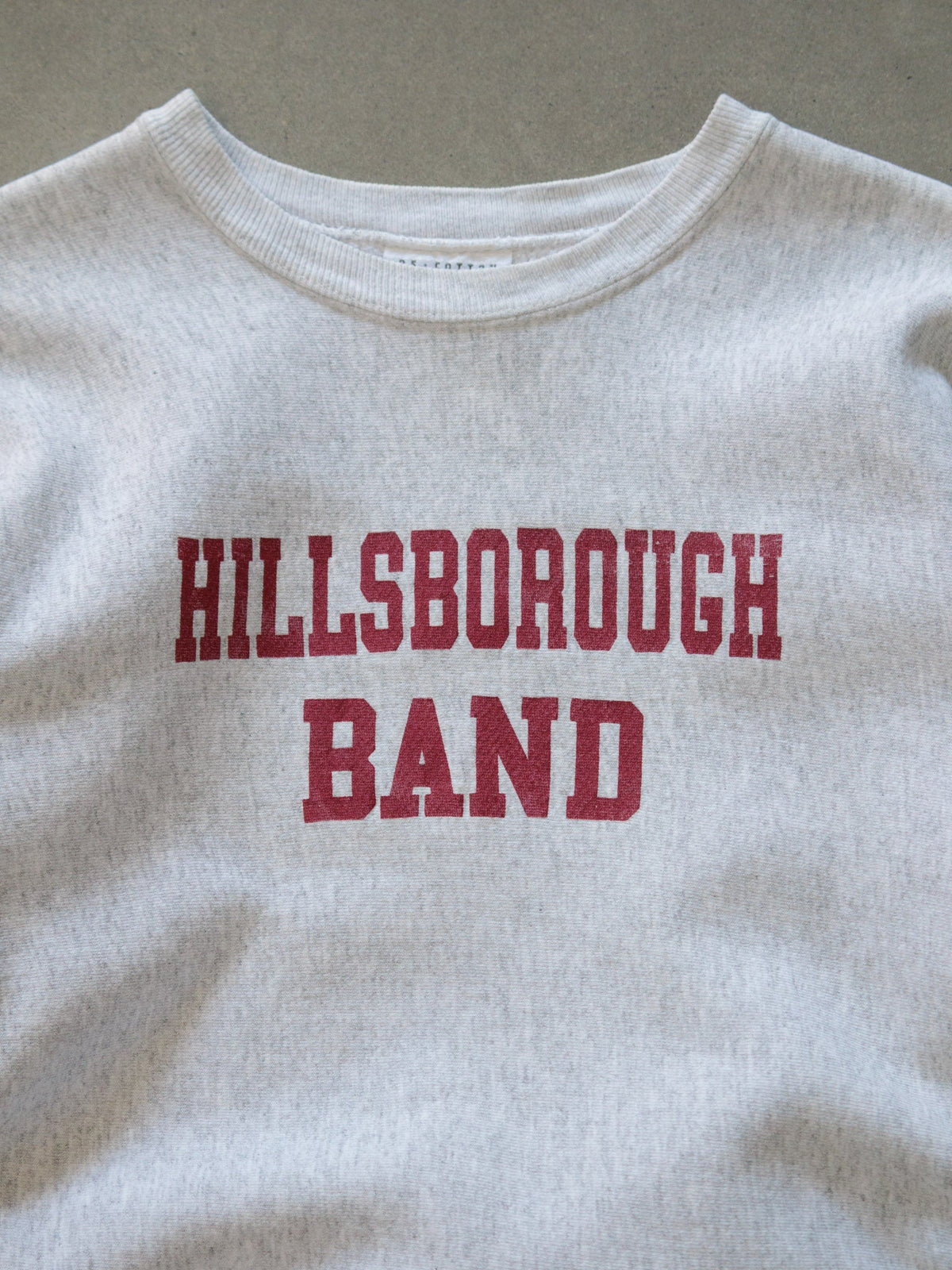 Vintage 90s Grey Lee Hillsborough Band Sweatshirt (L)