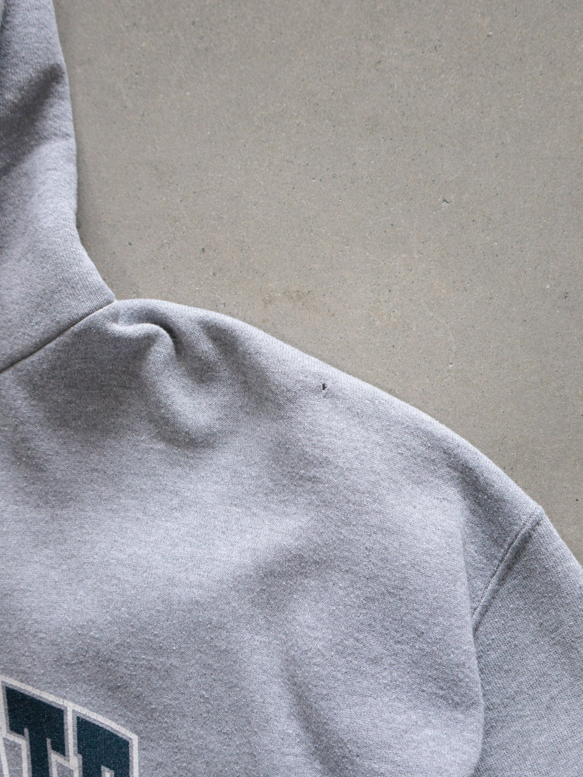 Vintage Grey Russell Athletic Penn State Football Hoodie (XL)