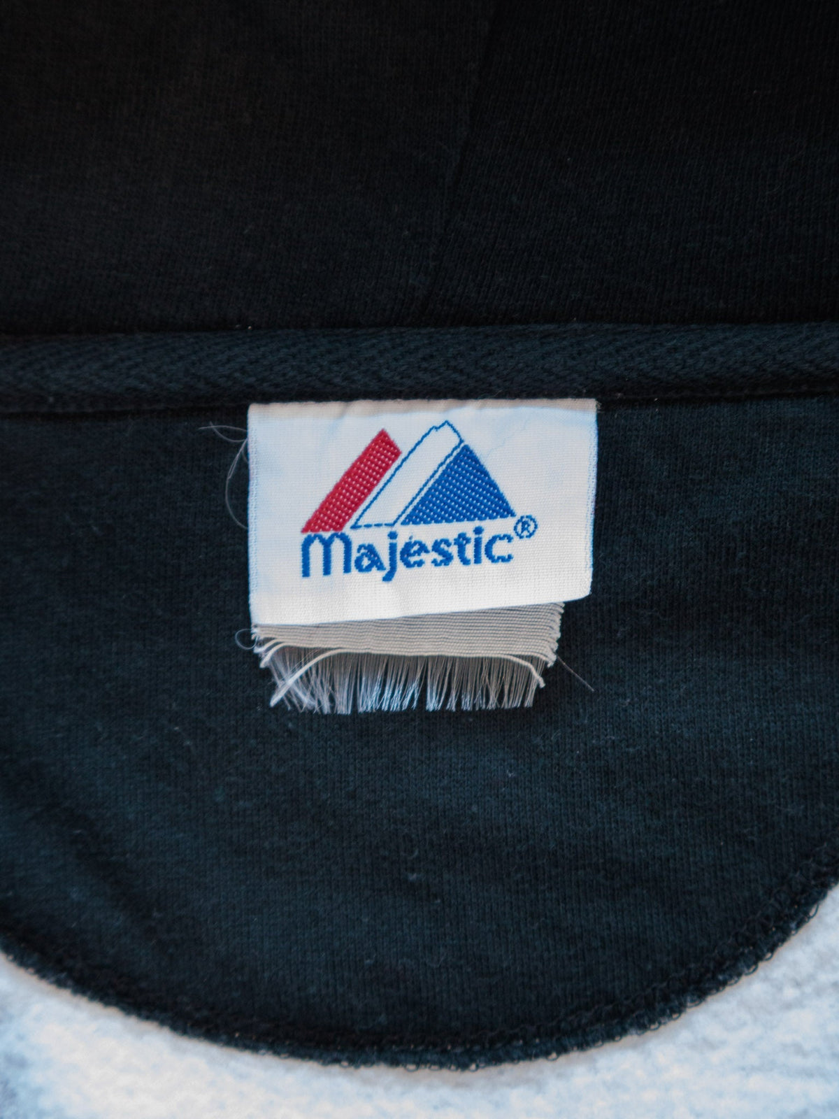 Vintage Grey New York Mets Full Zip Hoodie (L)