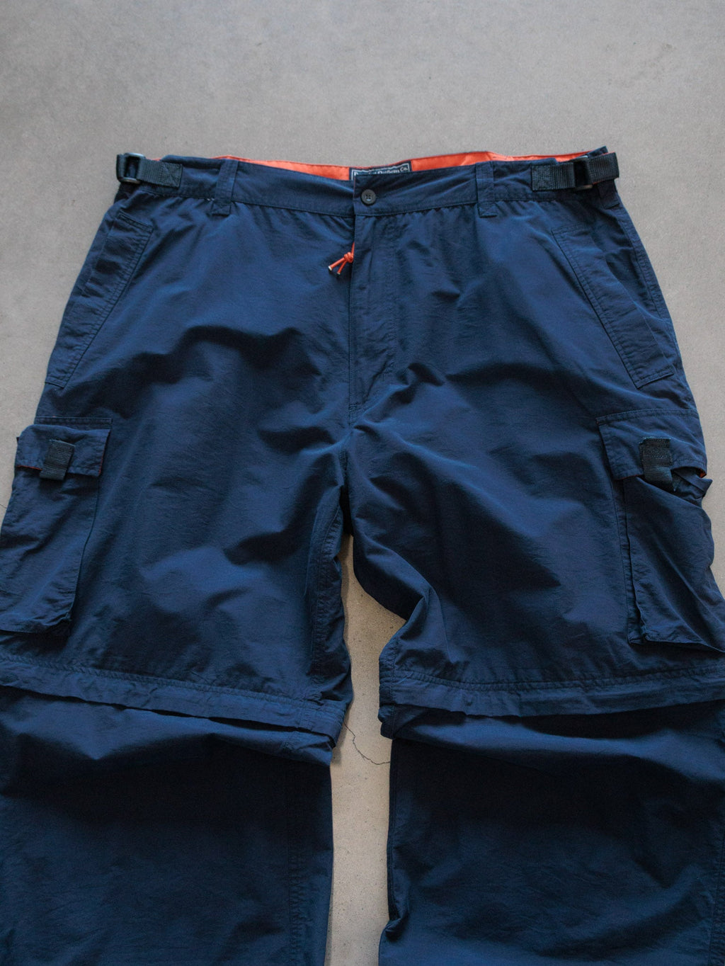 Vintage 00s Navy DownEast Outfitters Convertible Cargo Pants (XL)