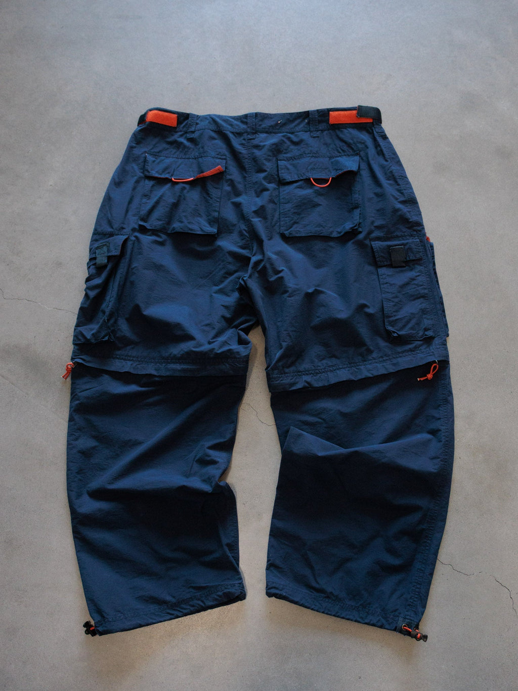 Vintage 00s Navy DownEast Outfitters Convertible Cargo Pants (XL)