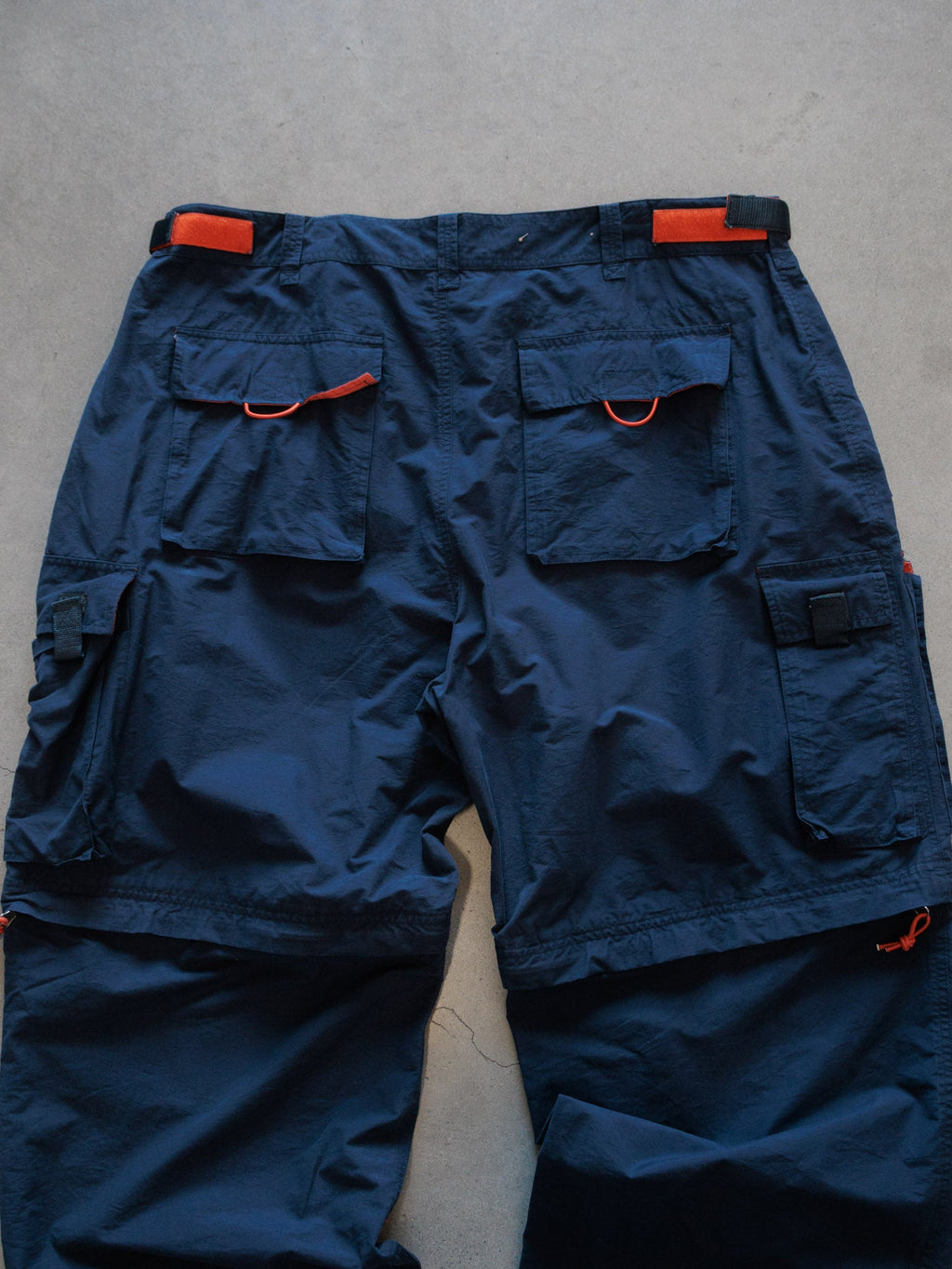 Vintage 00s Navy DownEast Outfitters Convertible Cargo Pants (XL)