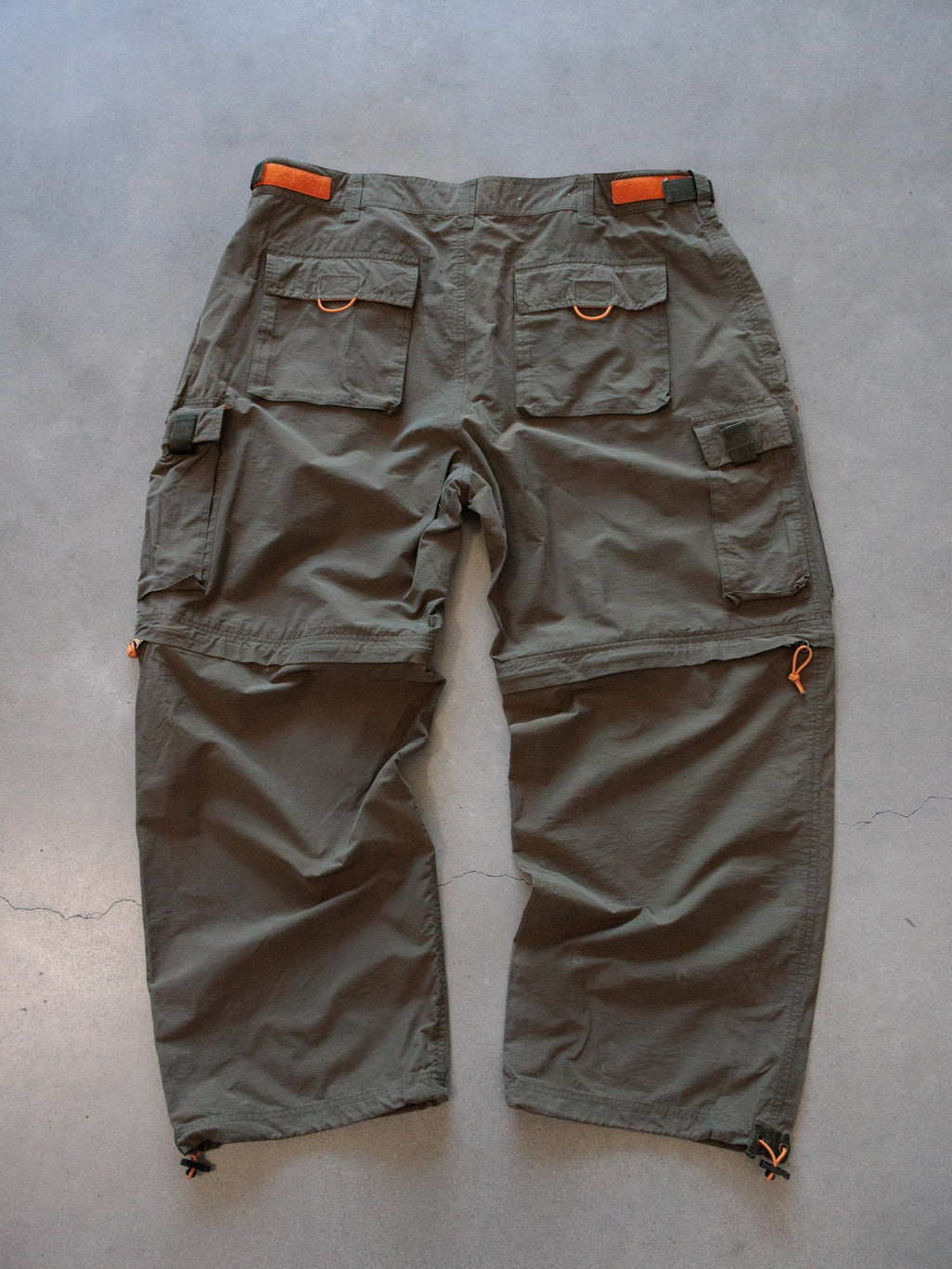 Vintage 00s Green DownEast Outfitters Convertible Cargo Pants (XL)