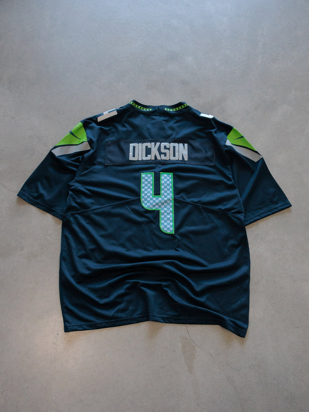 Navy Nike Seattle Seahawks Dickson Jersey (2XL)