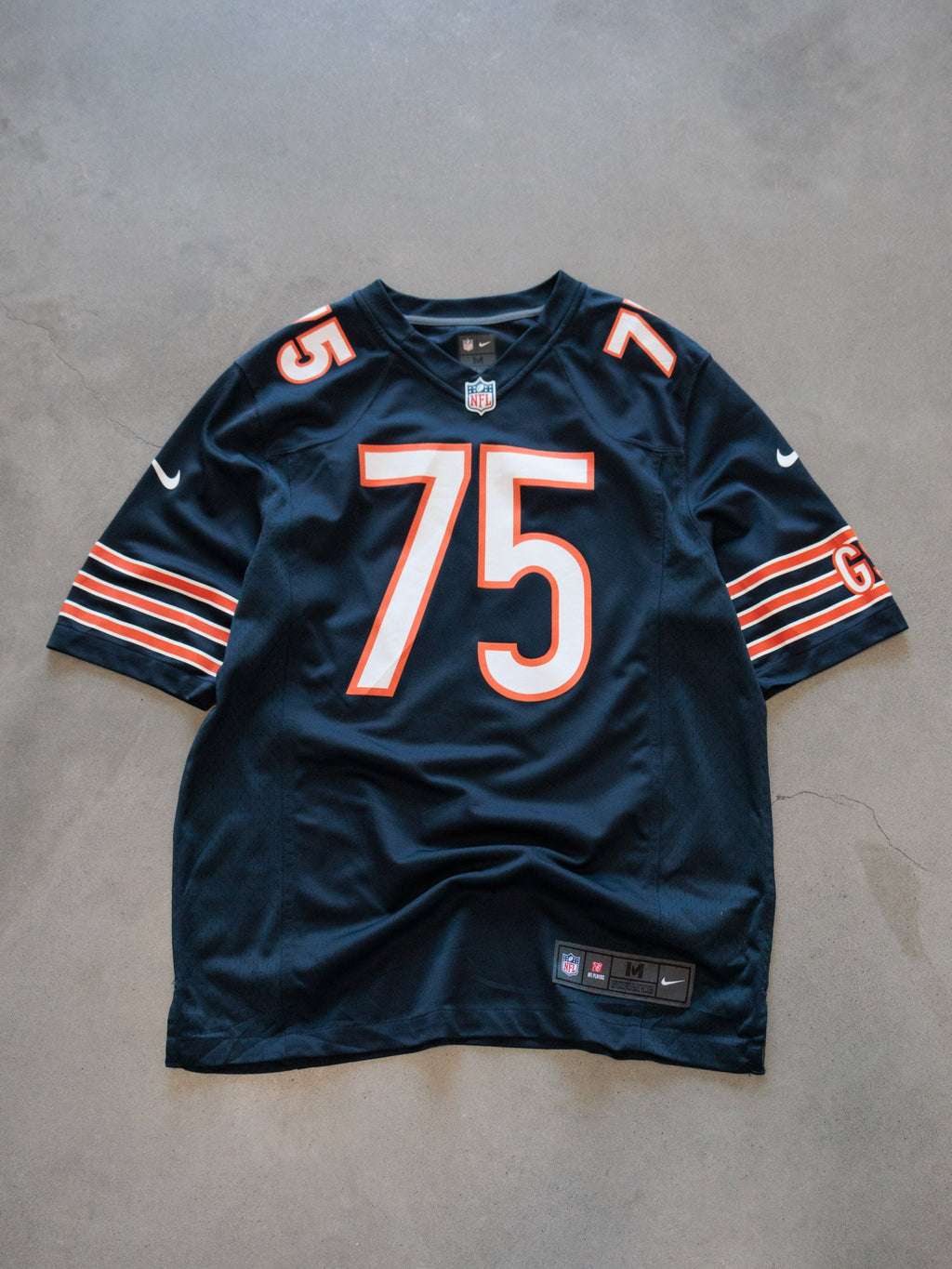Navy Nike Chicago Bears Long Jersey (M)