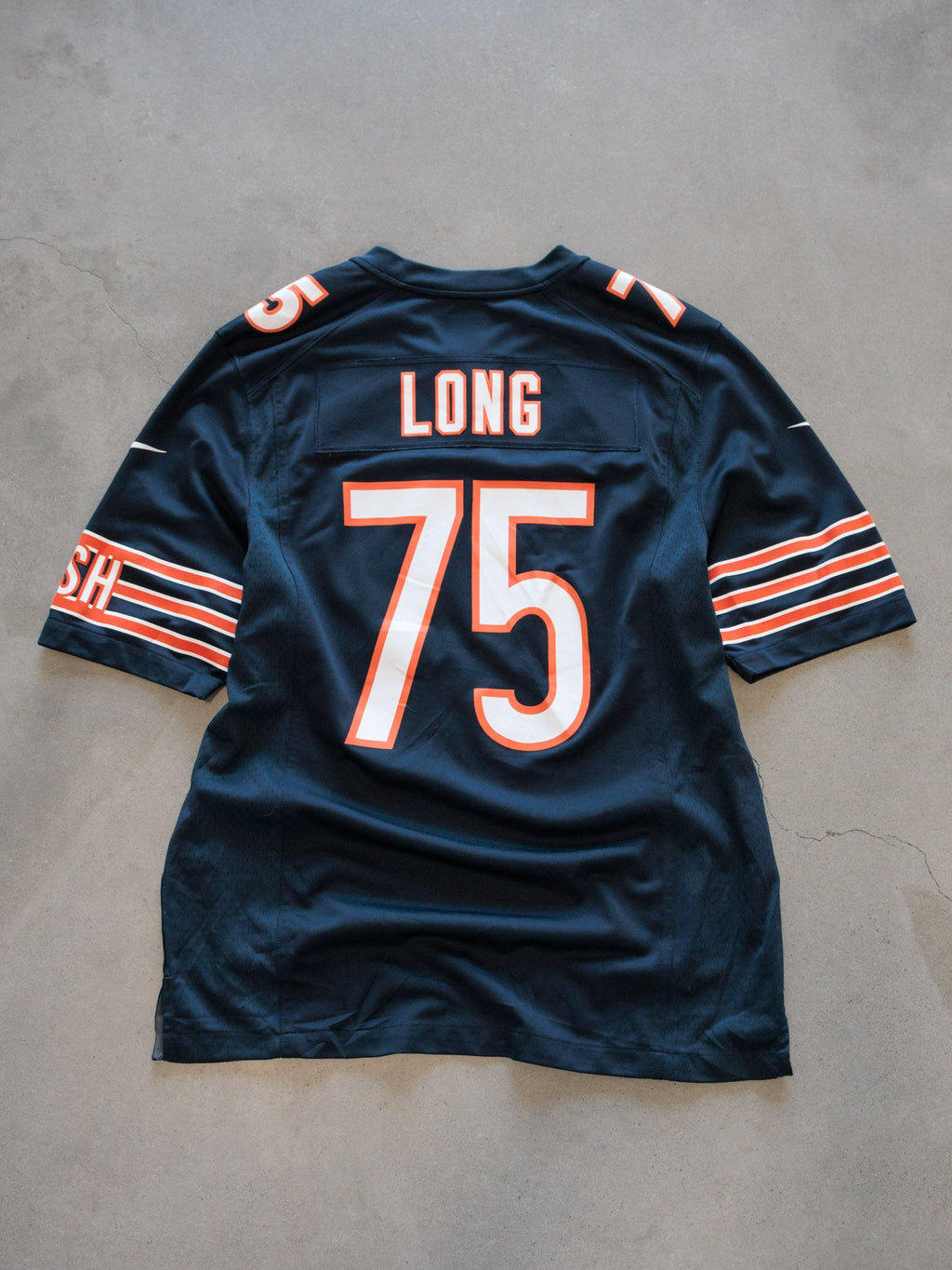 Navy Nike Chicago Bears Long Jersey (M)