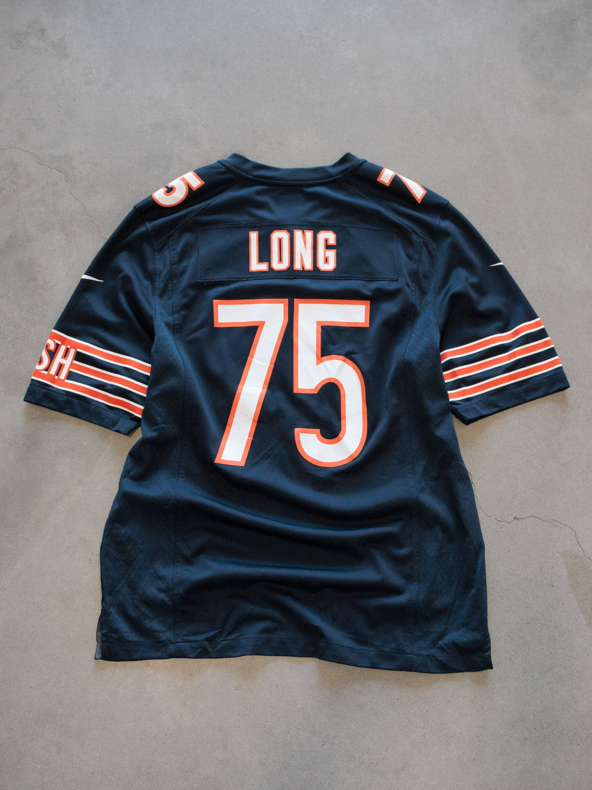 Navy Nike Chicago Bears Long Jersey (M)